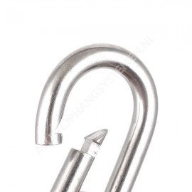 Carabiner Locking Snap Hook with safety function